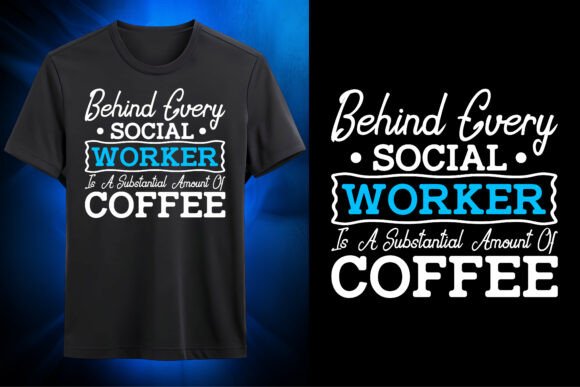 Fun Social Worker Coffee Quote SVG