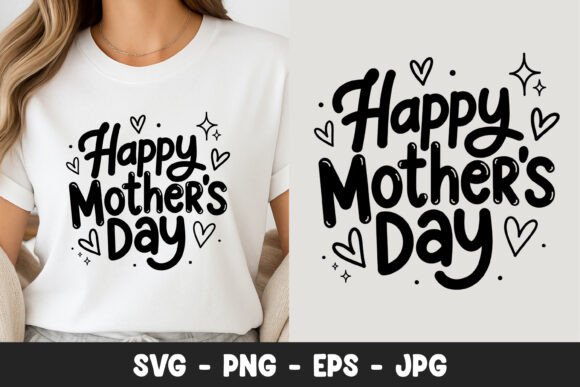 Happy Mothers Day Quote SVG PNG