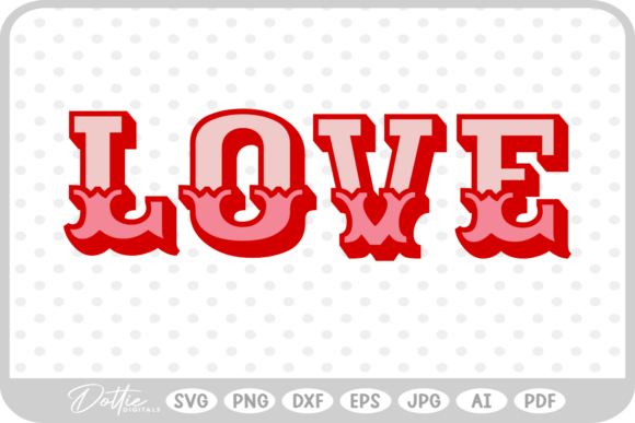 Love Valentines Day Quote Graphics for Crafting