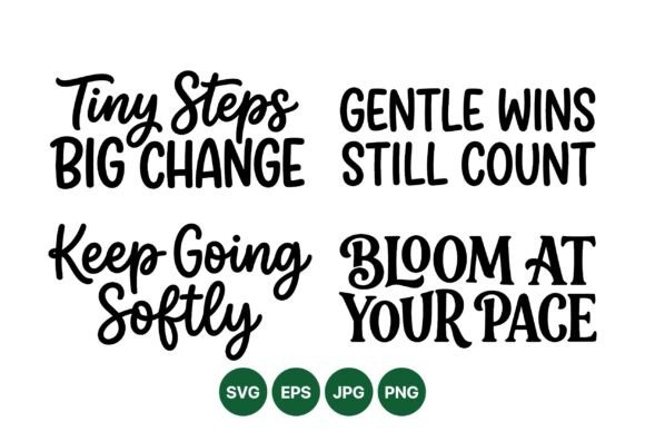 Motivational Quote SVG Pack Graphics