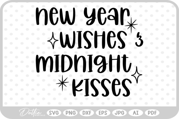 New Year Quote SVG PNG DXF Graphics