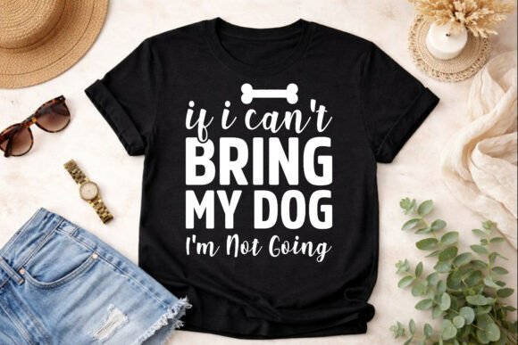No Dog No Go Funny Quote SVG Design