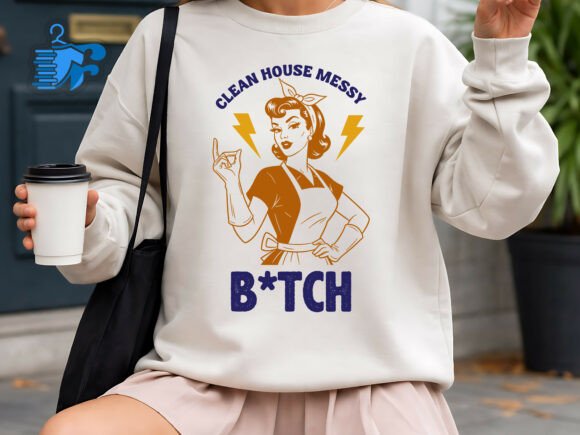 Retro Housewife Sassy Quote SVG: Graphics for Bold T-Shirt Designs
